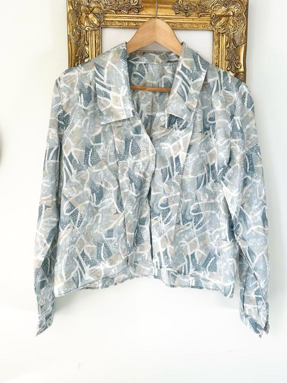 Vintage 1980’s Abstract Blouse